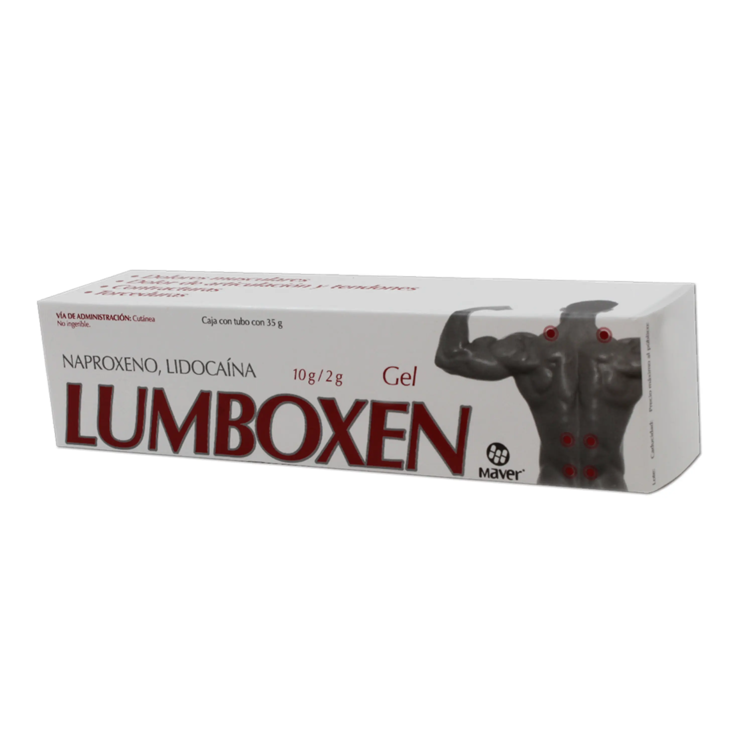 LUMBOXEN ROJO 35 GR