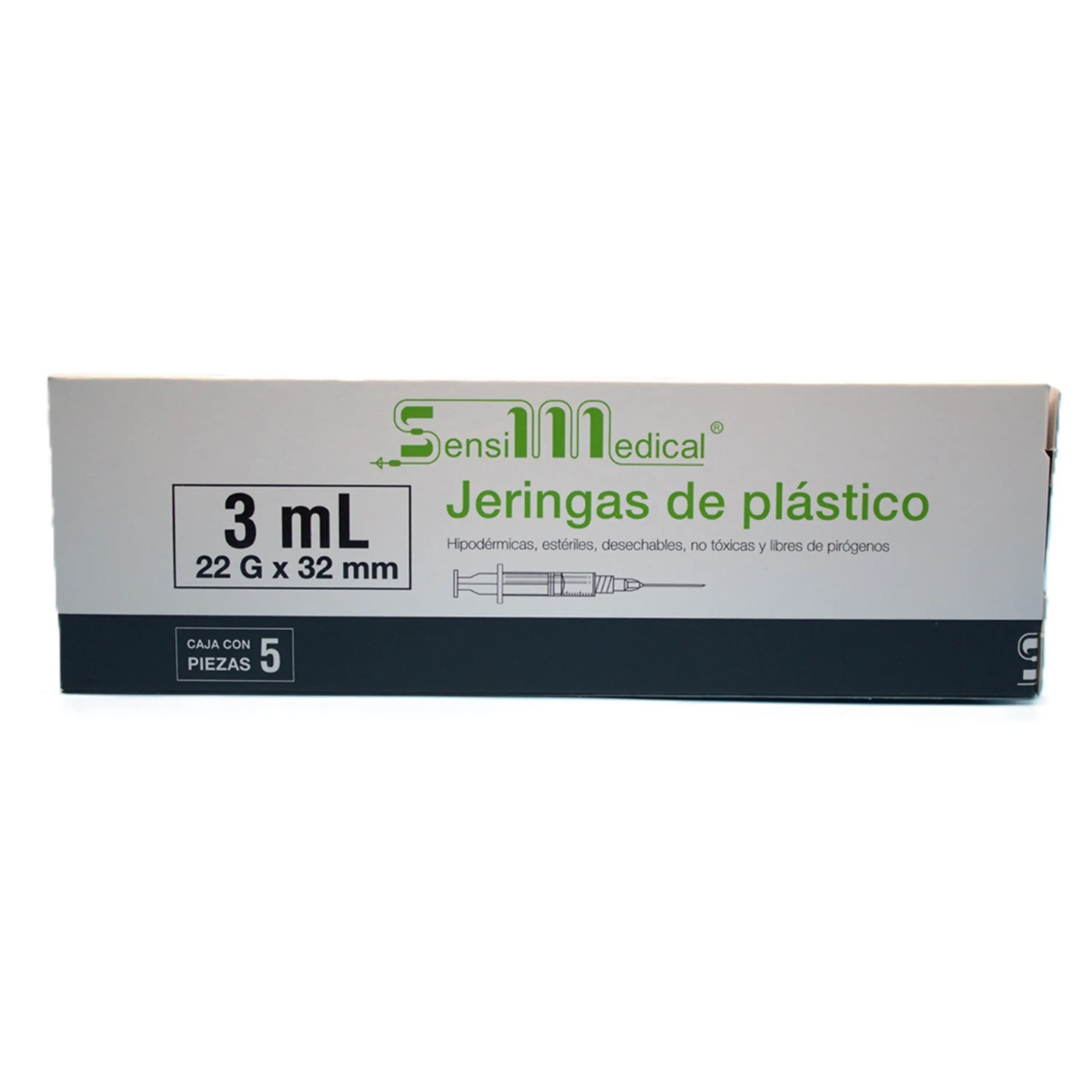 JERINGAS 3 ML C/ AGUJA - SENSIMEDICAL