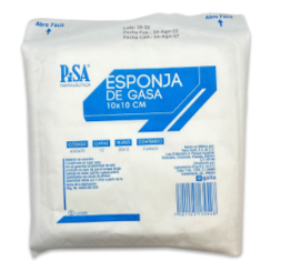 ESPONJA GASA . ESTERIL CON 5 PZAS