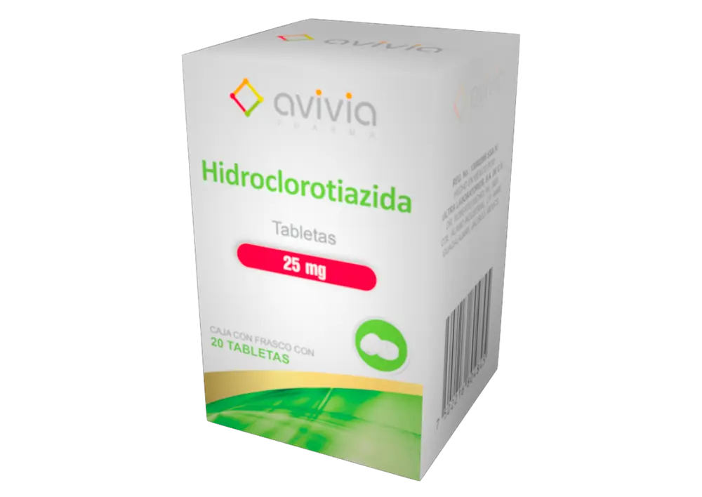 HIDROCLOROTIAZIDA CON 20