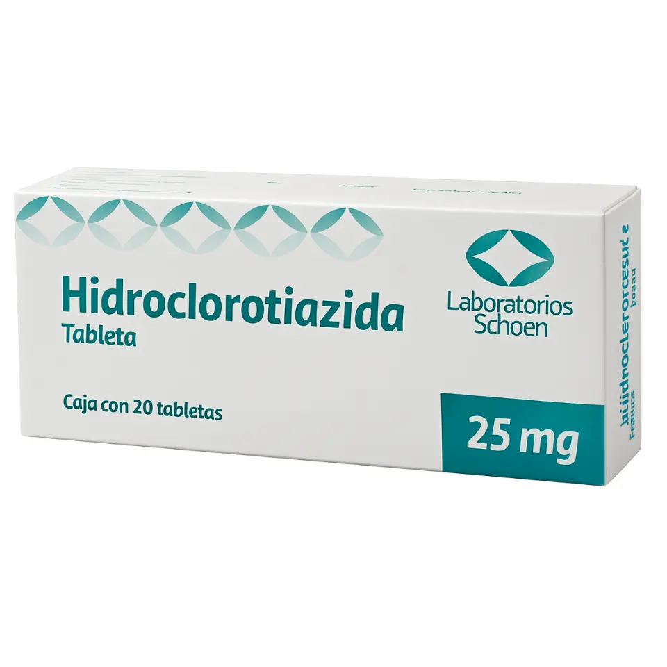 HIDROCLOROTIAZIDA CON 20 - SCHOEN