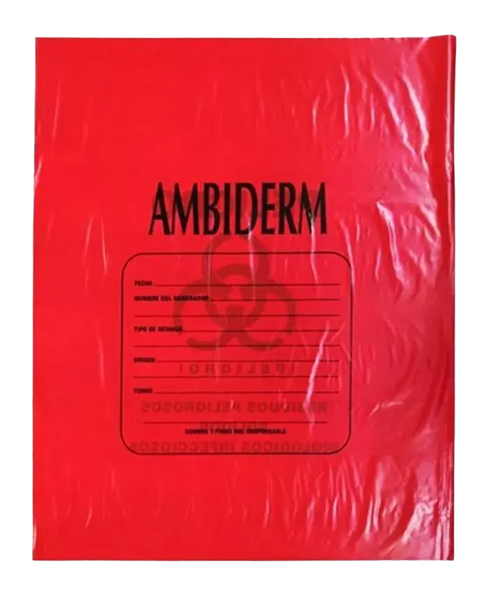 RESIDUOS BIOLOGICA ROJA PZA C/LOTE