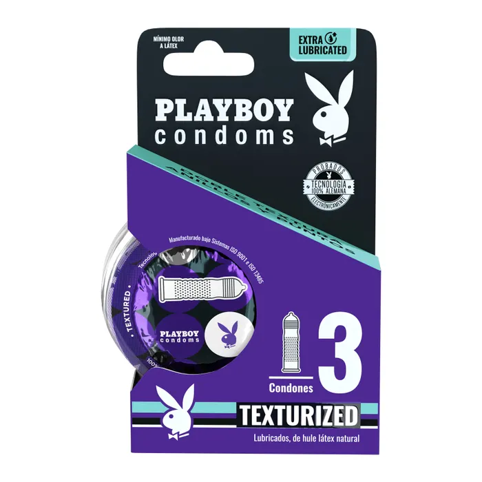 PLAYBOY CONDOMS TEXTURIZED