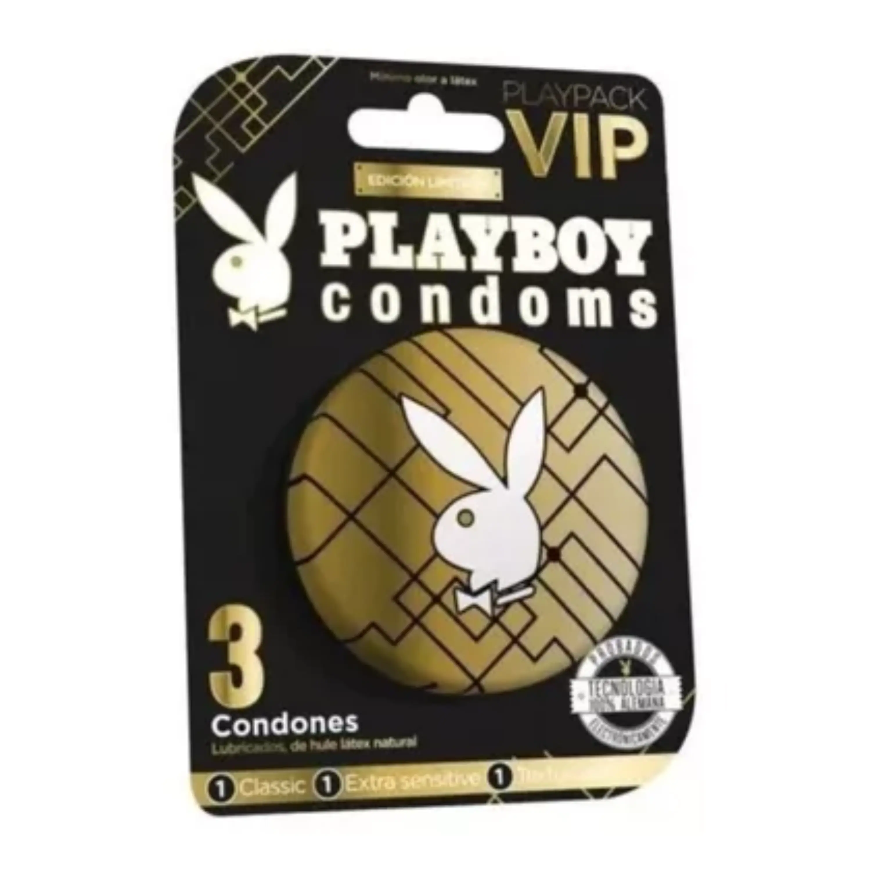 PLAYBOY CONDOMS PLAYPACK VIP