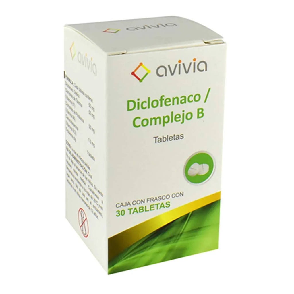 DICLOFENACO, COMPLEJO B 1 MG