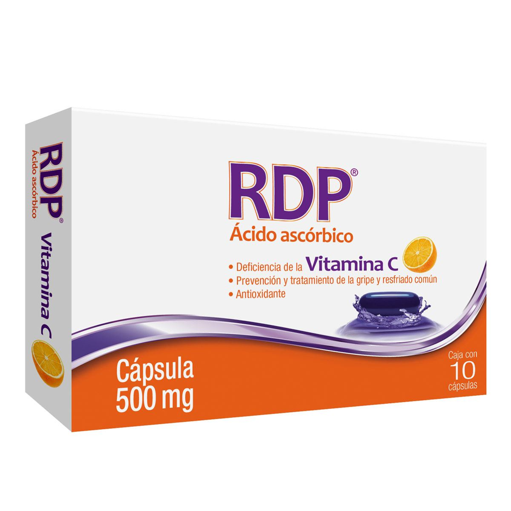 RDP 500 MG CÁPSULAS- ACIDO ASCORBICO