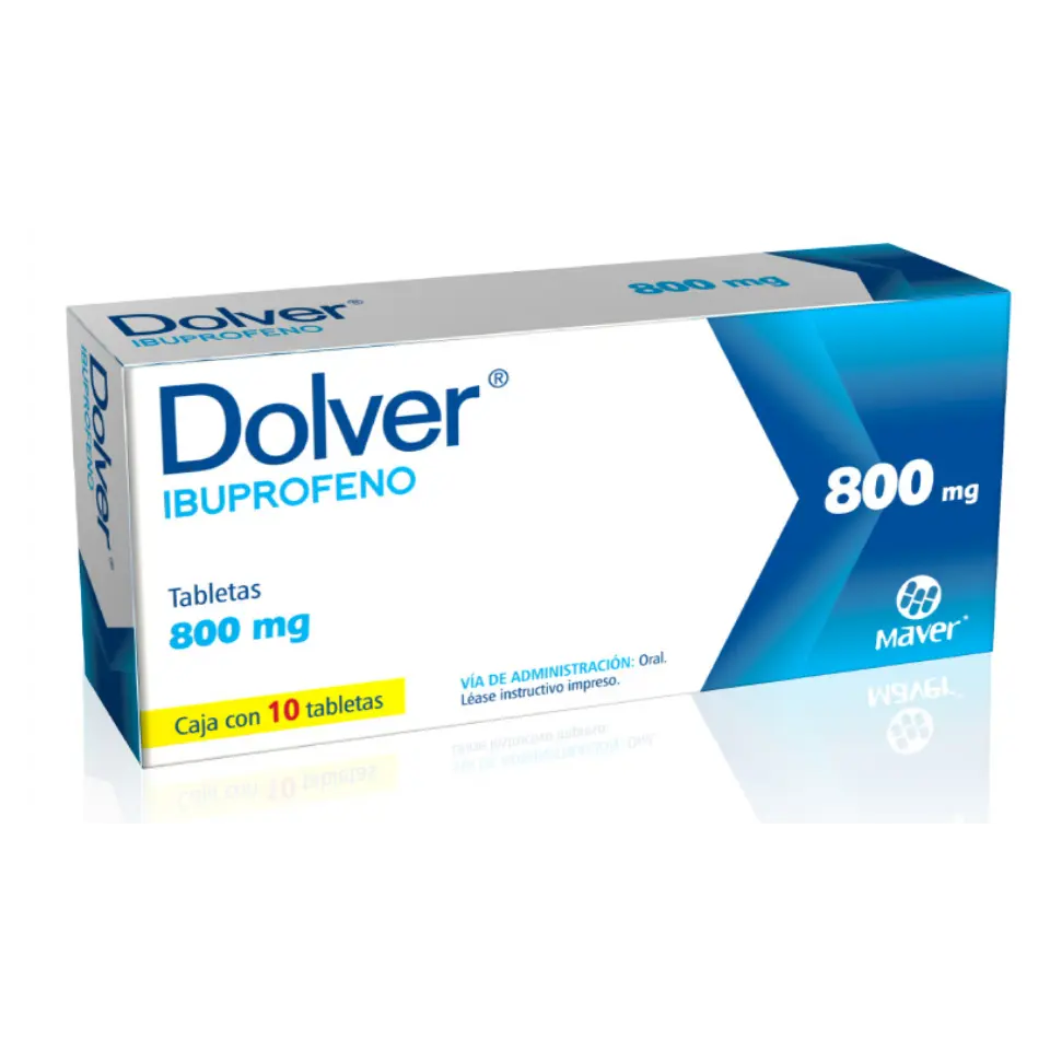 DOLVER 800 MG C/10 TABS