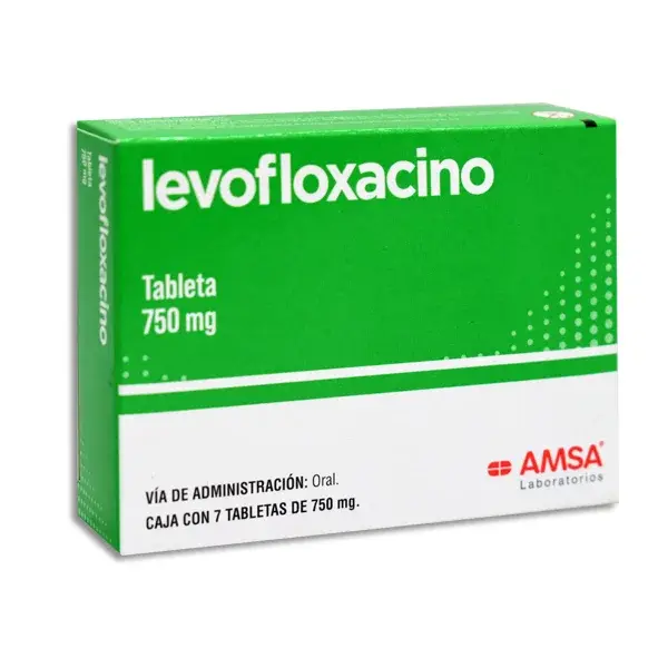 LEVOFLOXACINO 750 MG