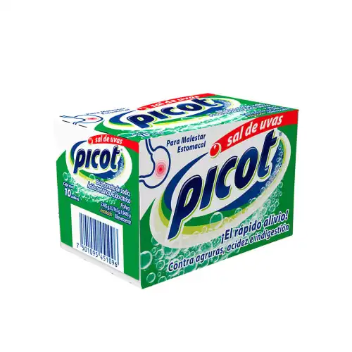 SAL DE UVAS PICOT (AC CITRICO, AC TARTARICO, BICARBONATO DE SODIO)