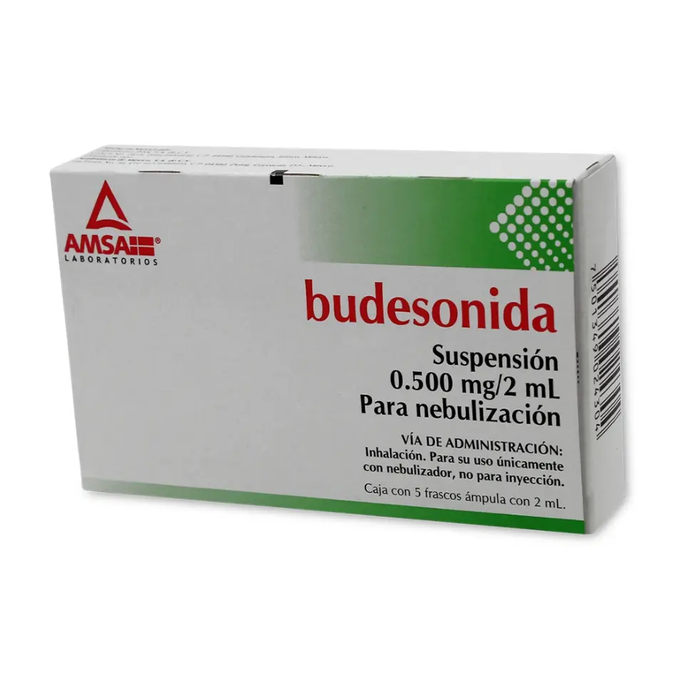 BUDESONIDA P/NEBULIZACION AMPS C/2