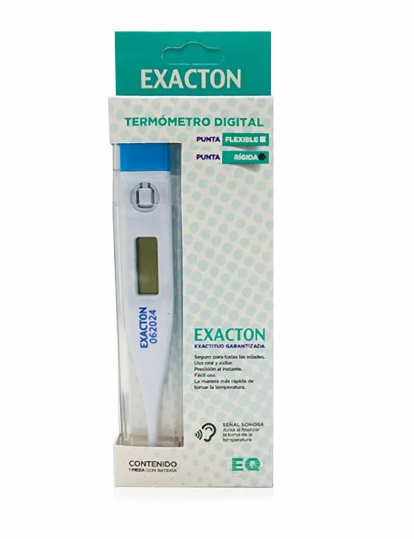 TERMOMETRO DIGITAL EXACTON PUNTA RIGIDA