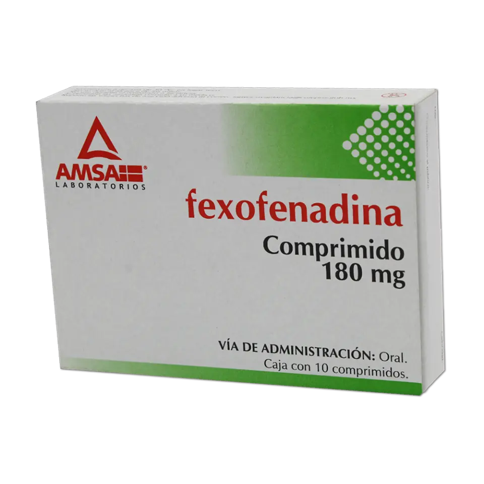FEXOFENADINA 180 MG