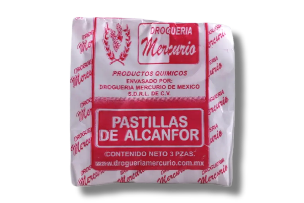 PASTILLAS DE ALCANFOR PAQUETE
