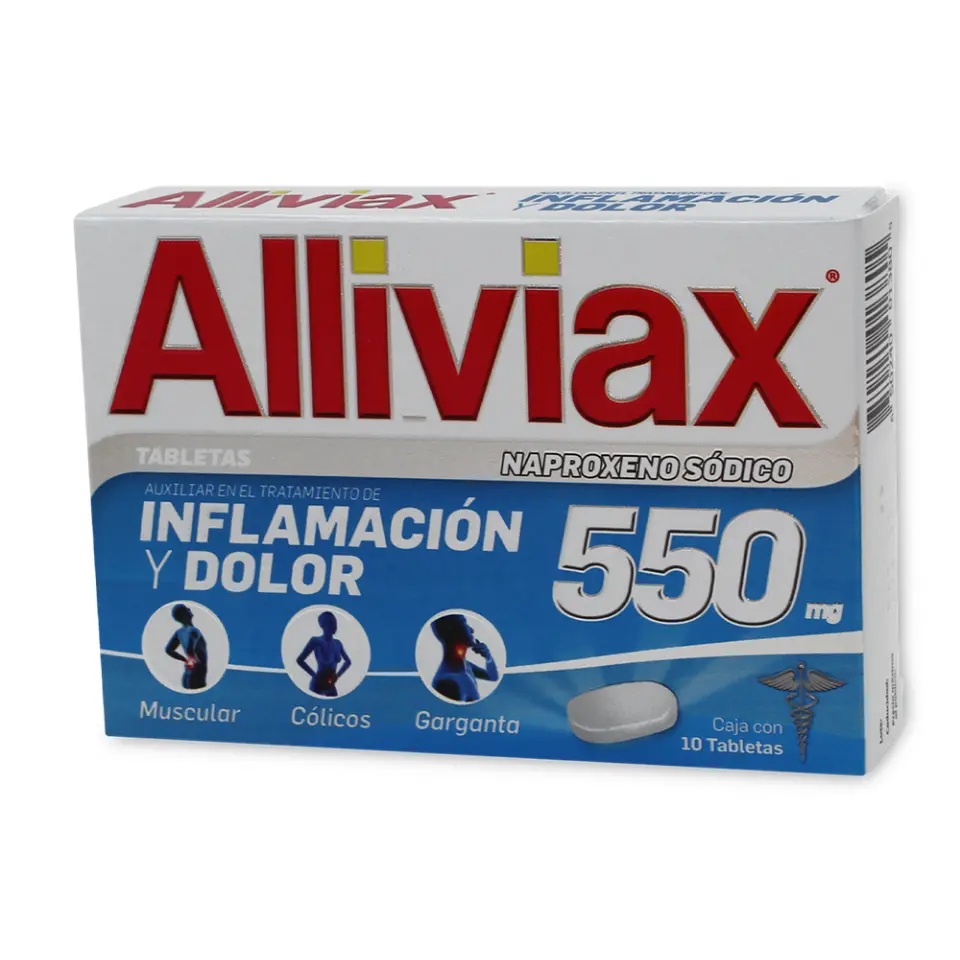 ALIVIAX 550 MG - GENOMA