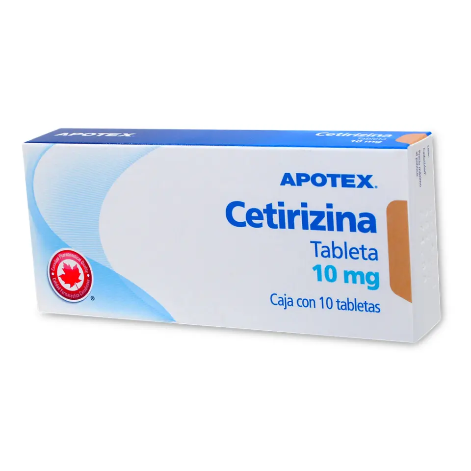 CETIRIZINA 10 MG - APOTEX