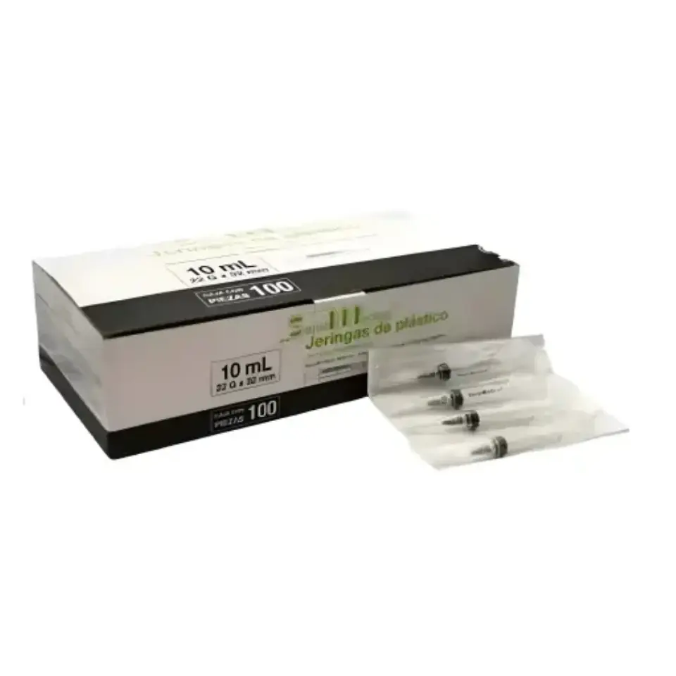 JERINGA 10 ML NEGRA - SENSIMEDICAL