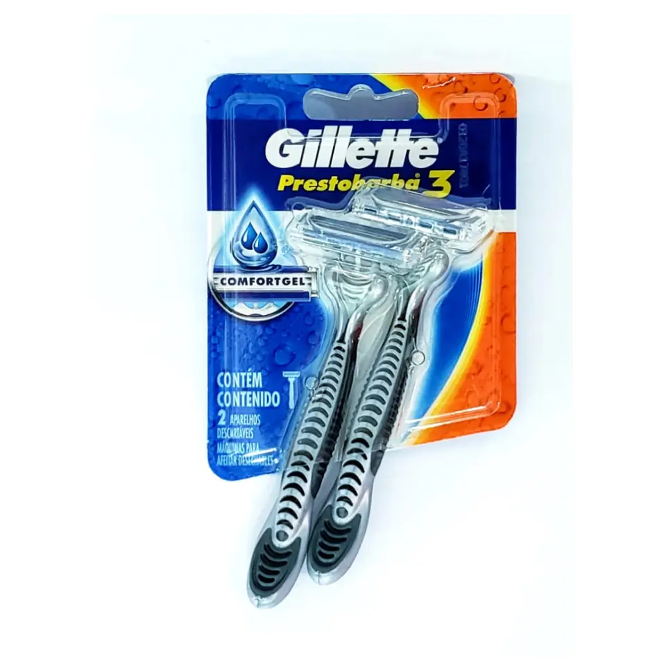 GILLETTE PRESTOBARBA 3 COMFORTGEL