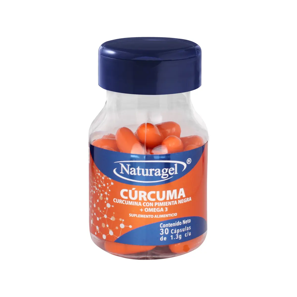 CURCUMA CON PIMIENTA PIPERINA 1.3 GR
