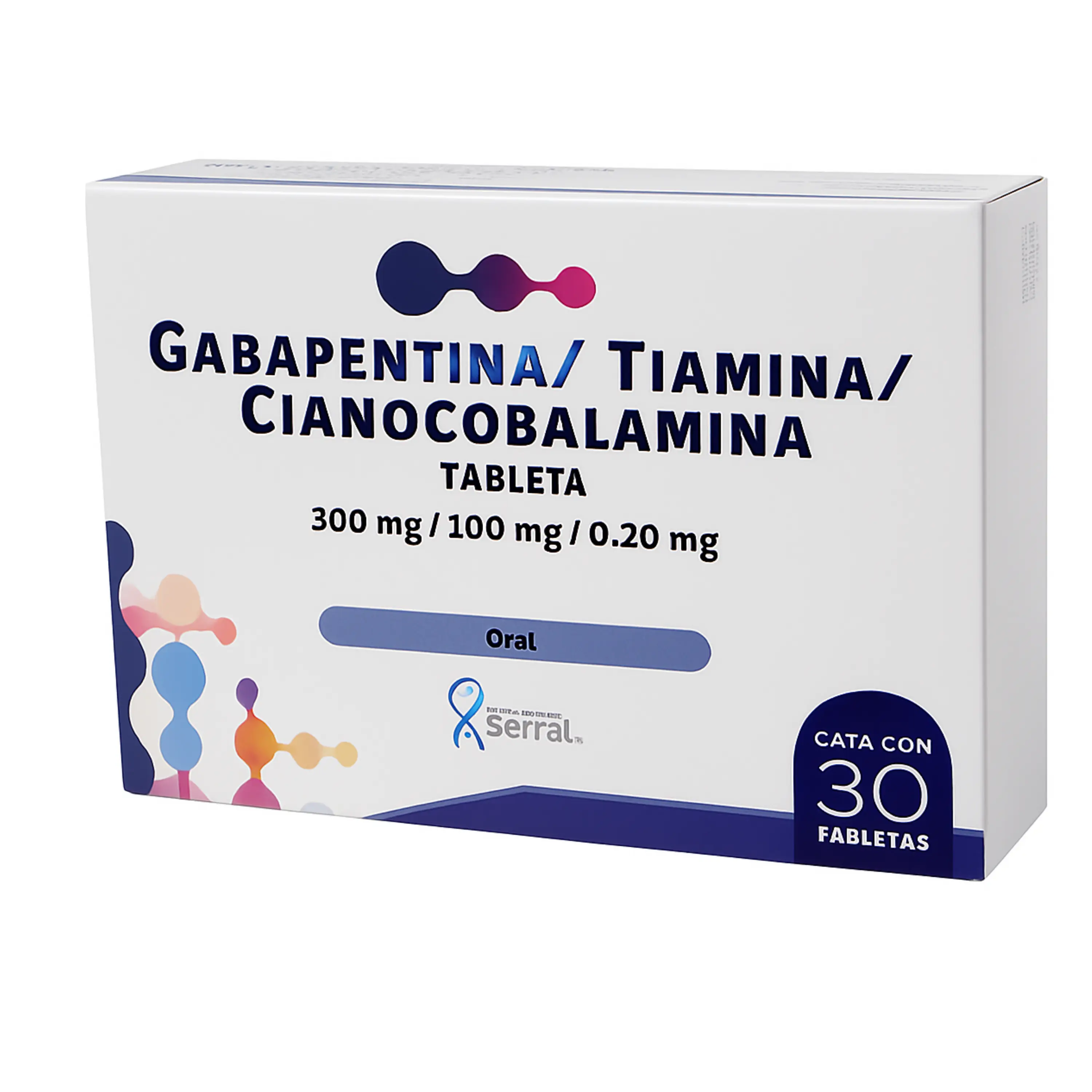 GABAPENTI/TIAMINA/CIANOCOBAL 300/