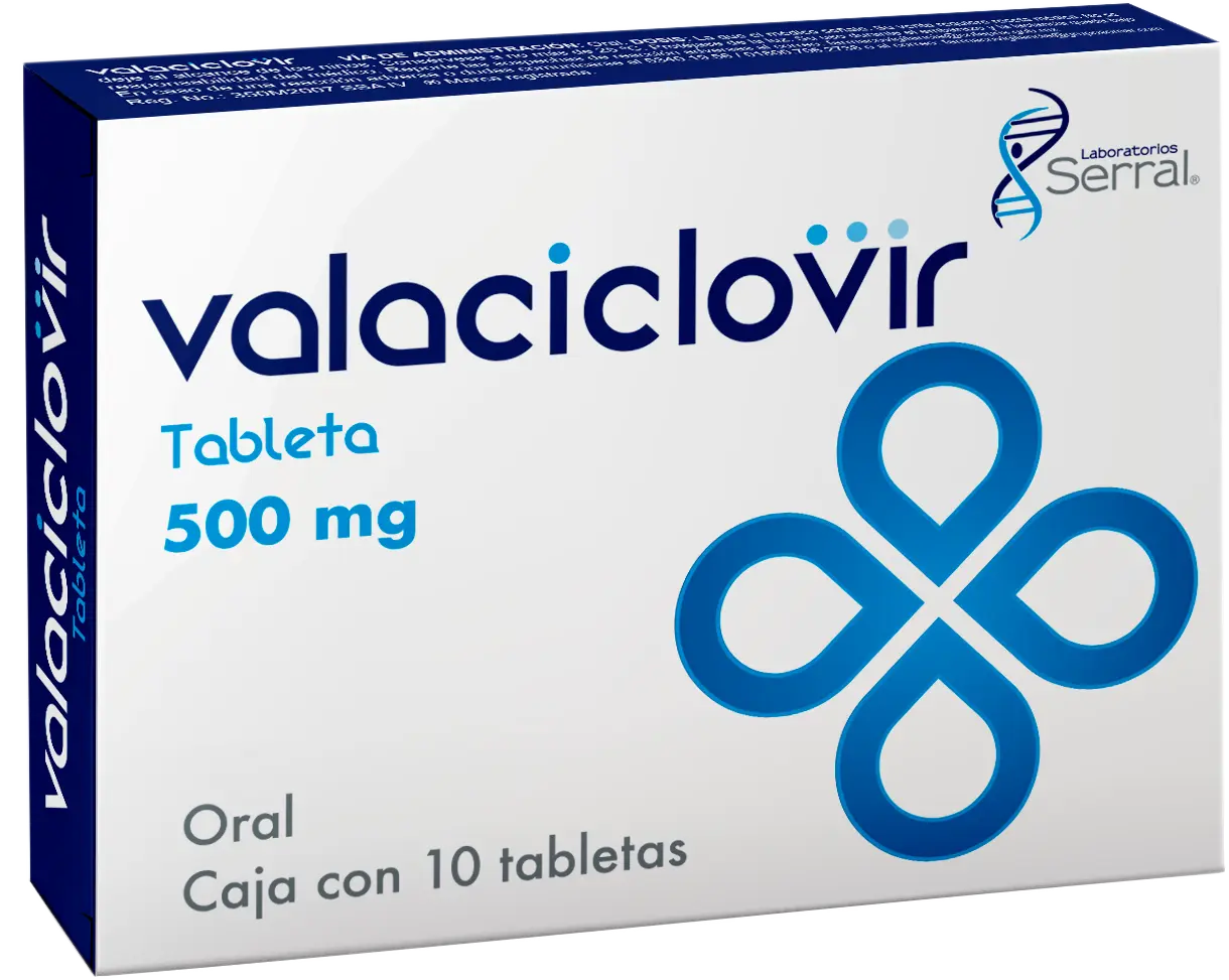 VALACICLOVIR 500 MG - SERRAL