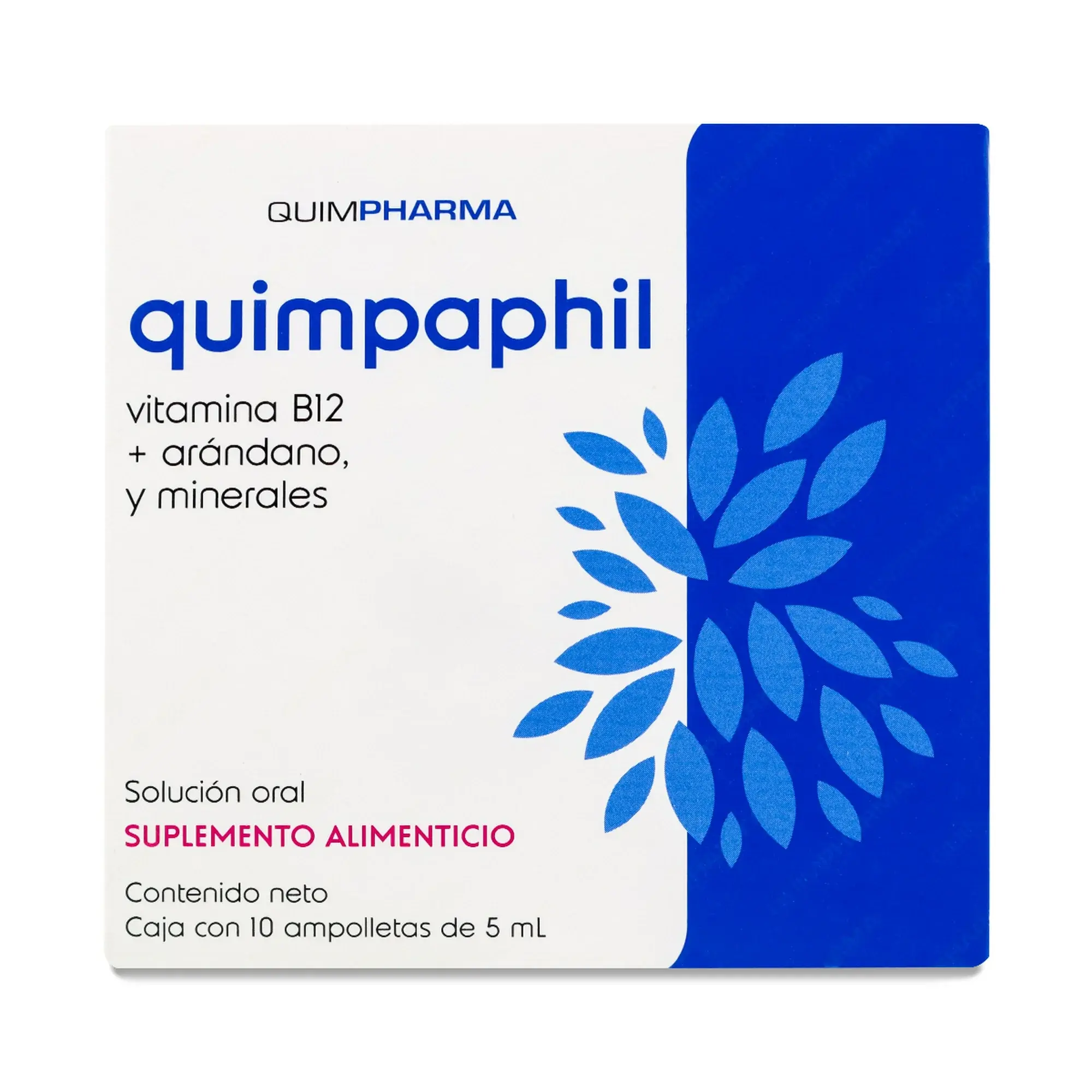 QUIMPAPHIL BONUS PACK ORAL C/- VITAMINA B12/ARAN/MINER