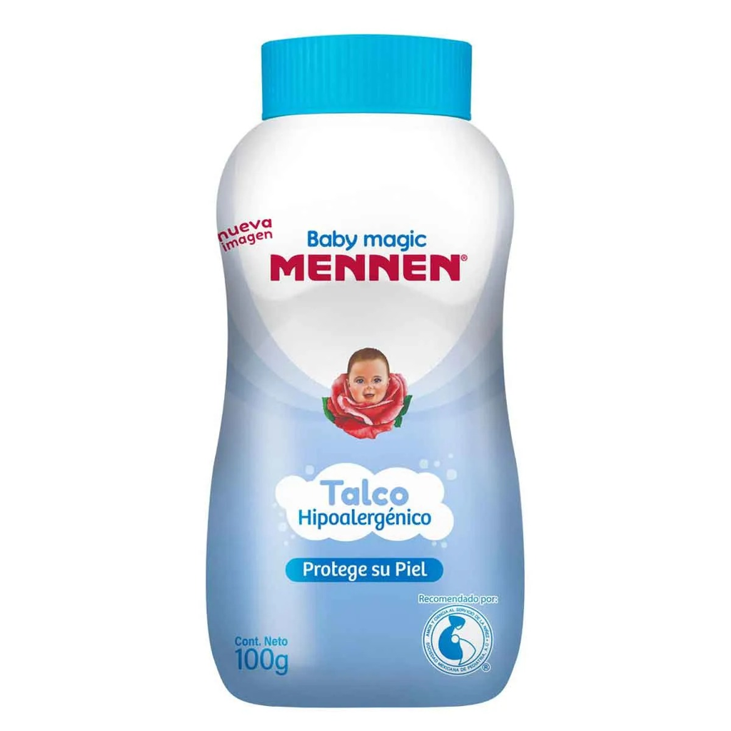 TALCO BABY MAGIC MENNEN AZUL