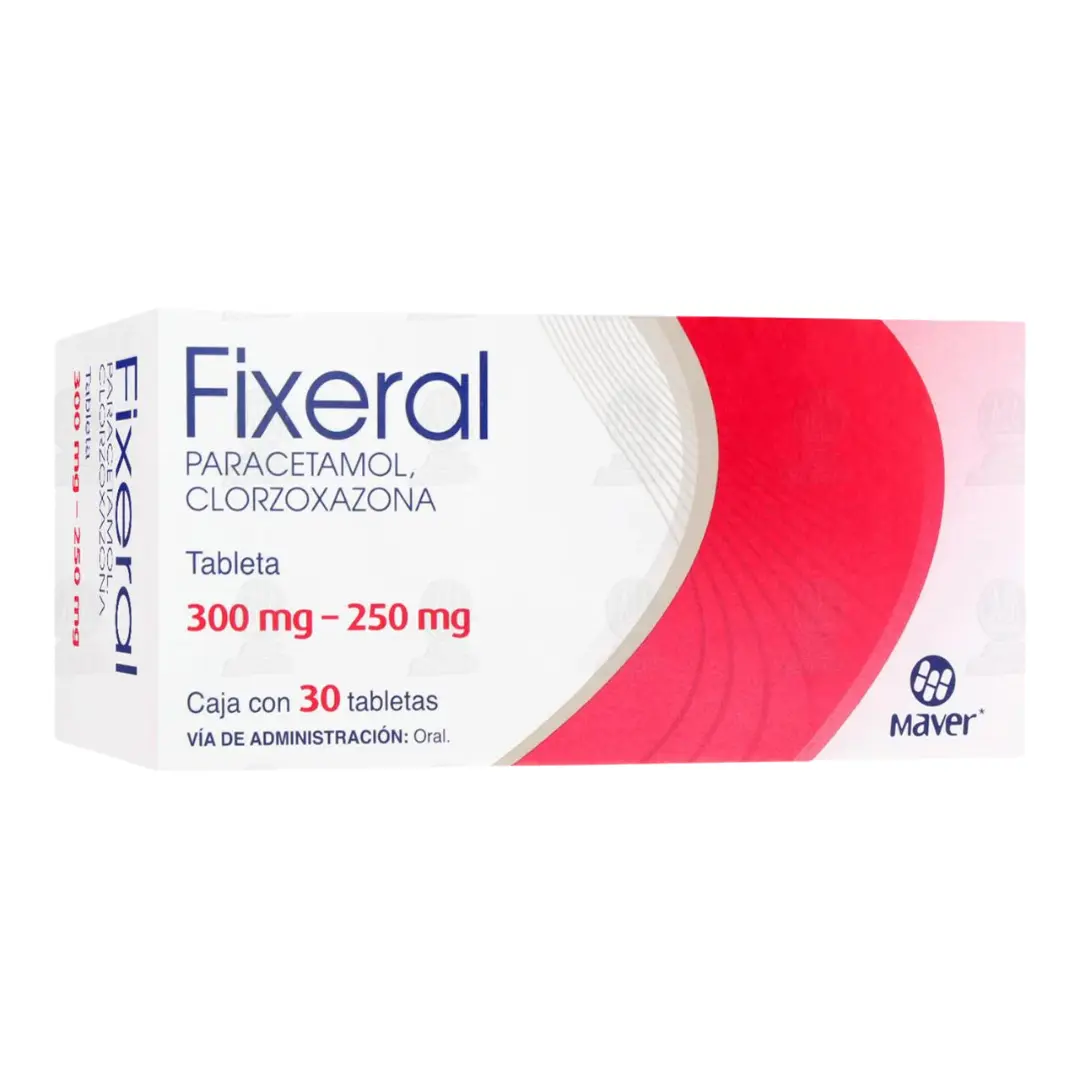 PARACETAMOL/CLORZOXAZONA 300MG/250MG