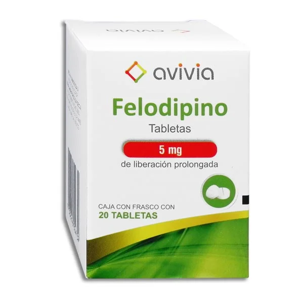 FELODIPINO LP 5 MG