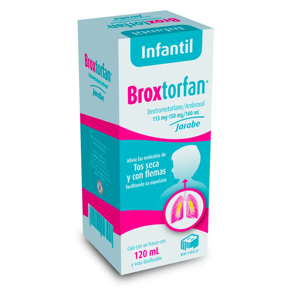 BROXTORFAN INFANTIL 150 MG/113 MG