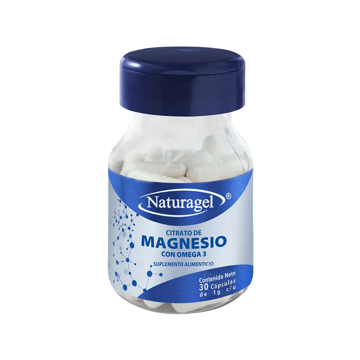 MAGNESIO CON OMEGA 3 30 1GR