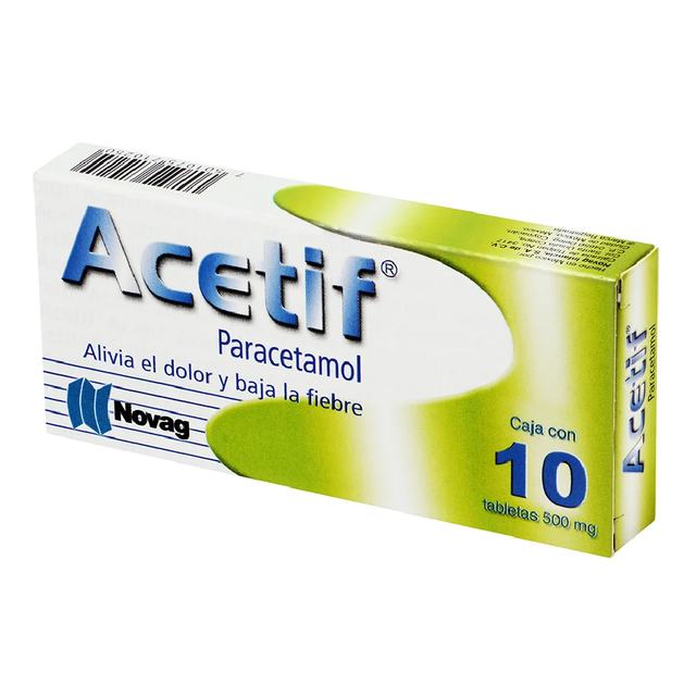 ACETIF 500MG