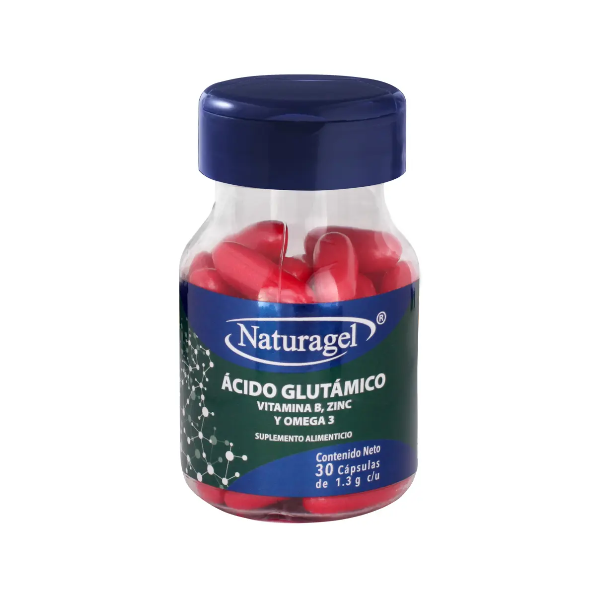 ACIDO GLUTAMICO/VITAMINA B/ZINC/OMEGA 3