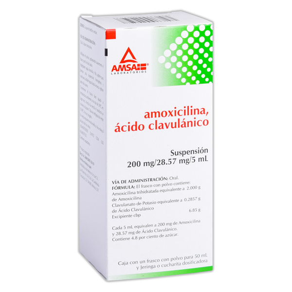 AMOXICILINA, ACIDO CLAVULANICO 200