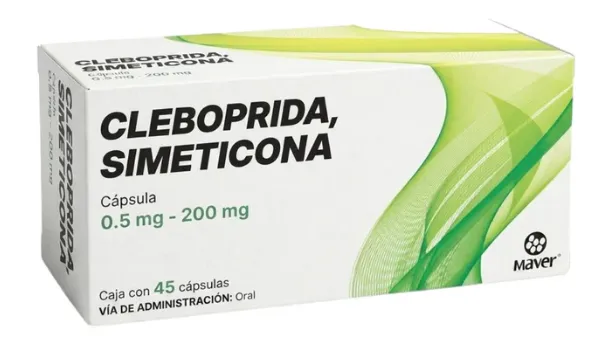 CLEBOPRIDA/SIMETICONA 0.5MG/200MG