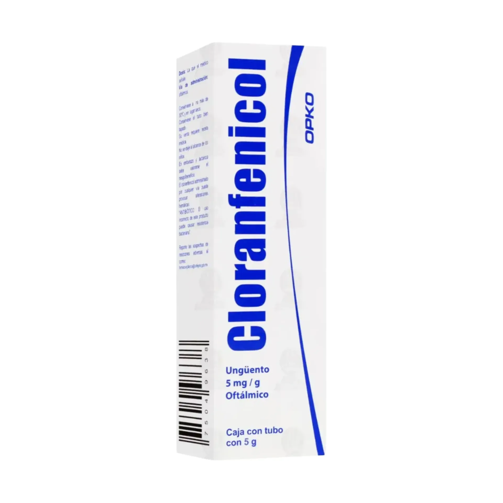 CLORANFENICOL UNGÜENTO OFTALMICO (OPKO)