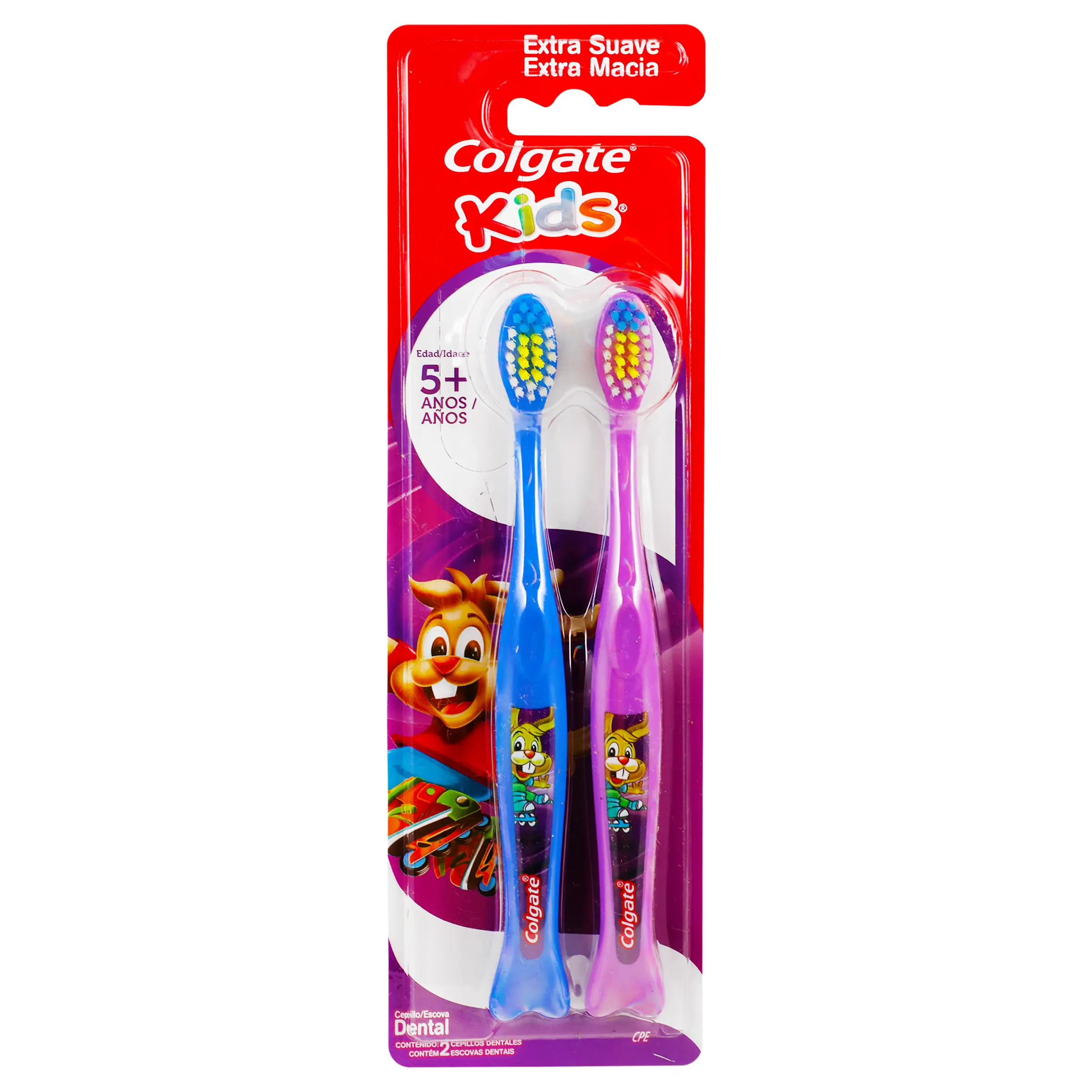 COLGATE CEPILLO DENTAL EXT SUAVE KIDS
