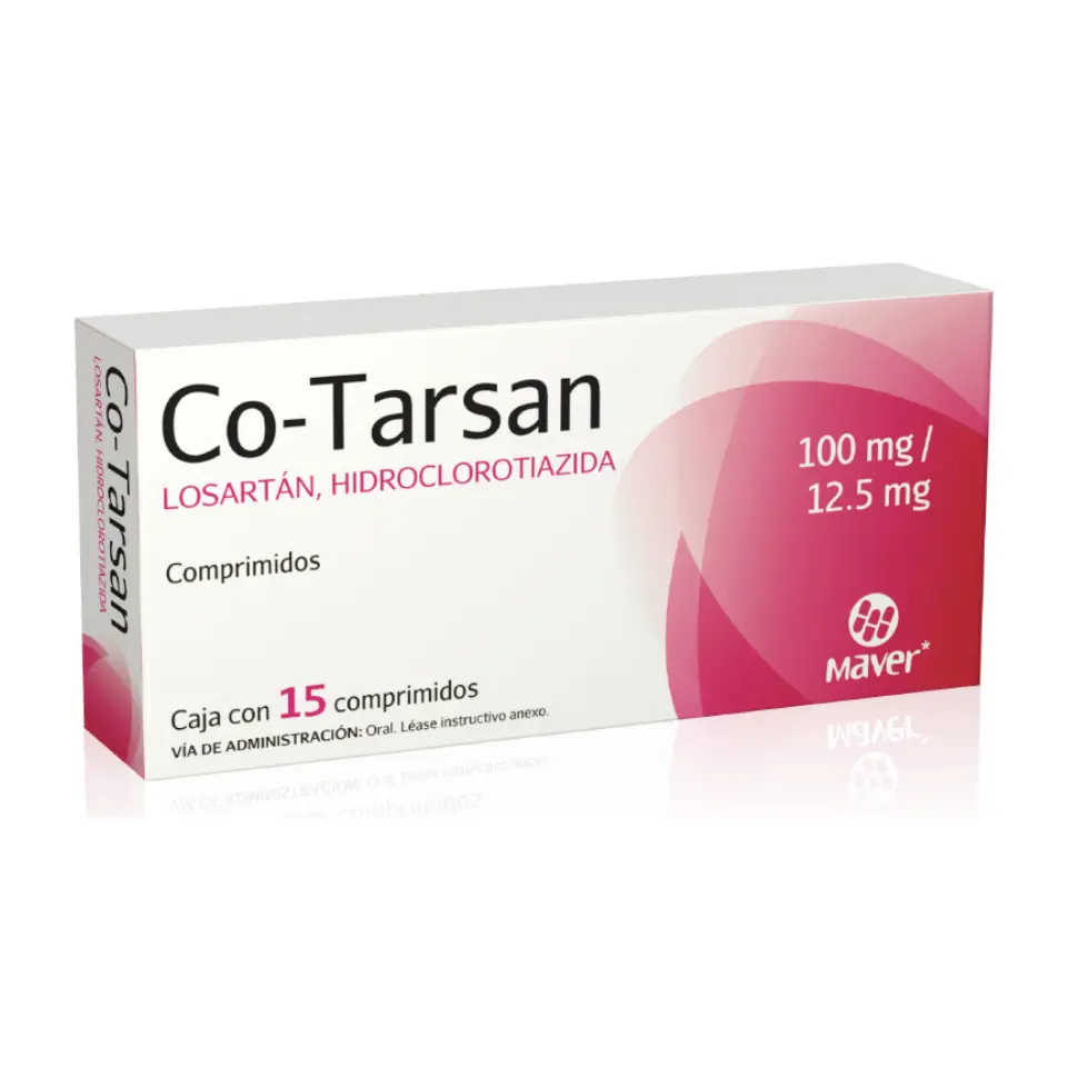 COTARSAN 100/12.5MG