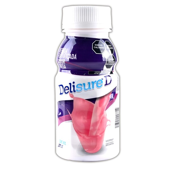 DELISURE "D" FRESA C/FIBRA ENVASE C/237ML