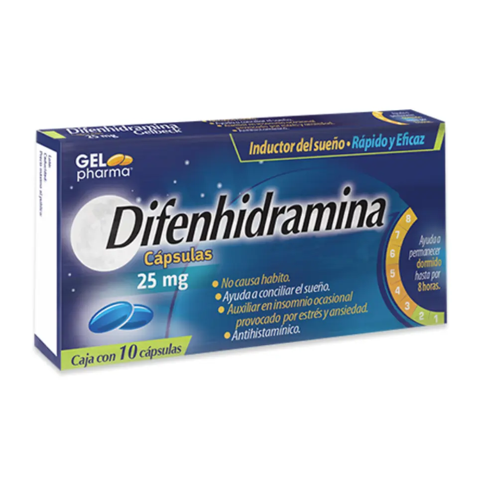 DIFENHIDRAMINA C/10