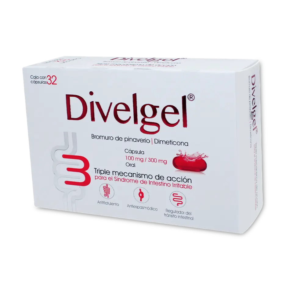 DIVELGEL (BROMURO DE PINAVERIO/DIMETICONA)