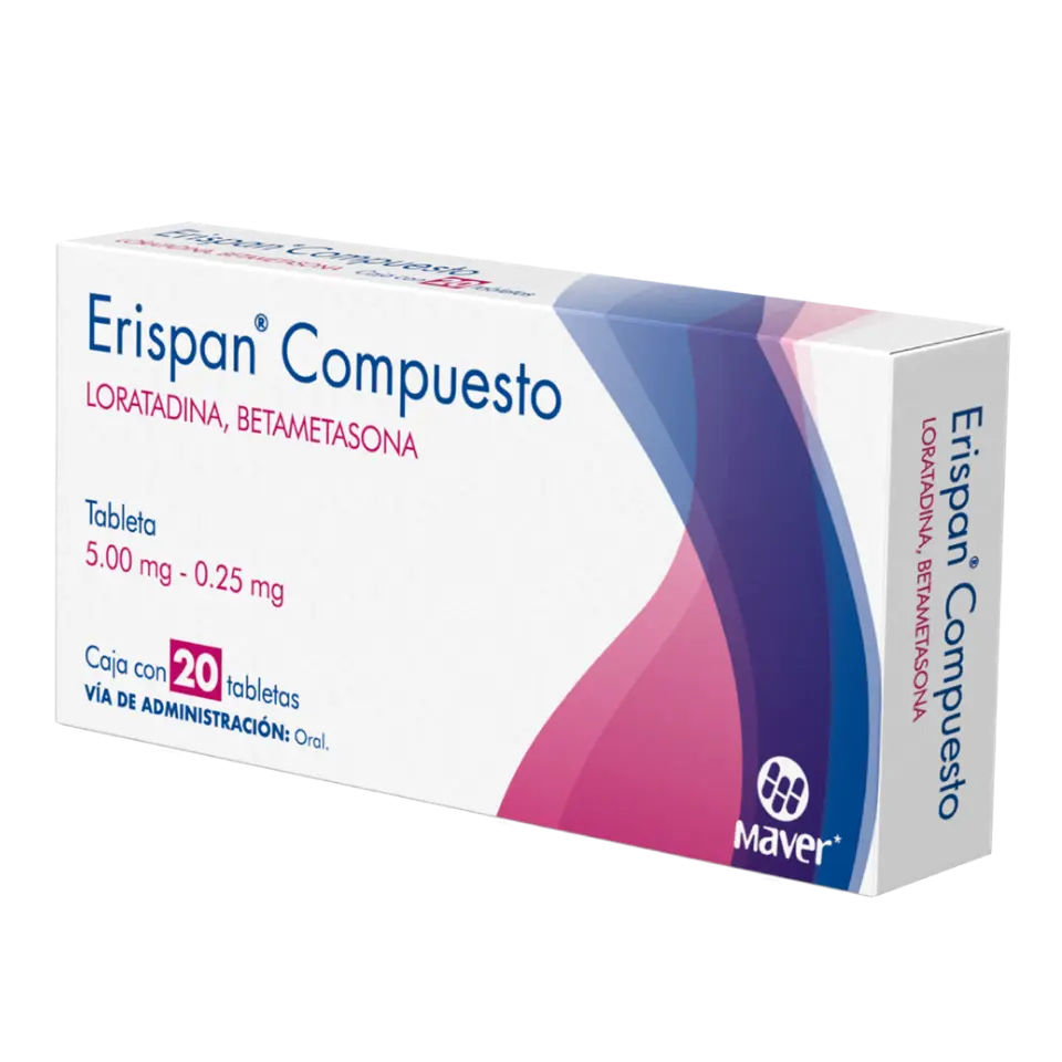 ERISPAN COMP C/20 TABS