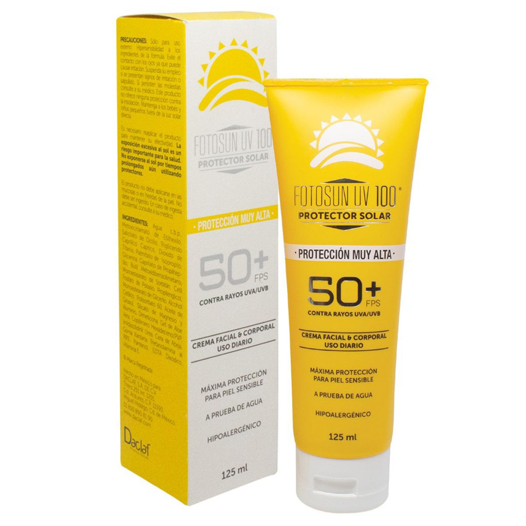 FOTOSUN UV 100 FPS 50+ AD CRE (DACLAF S.A. DE C.V.)