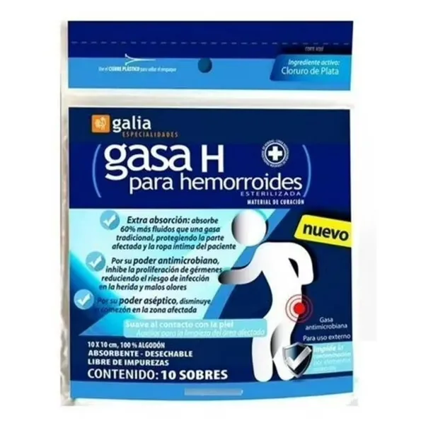 GASA H P/HEMORROIDES ESTERIL