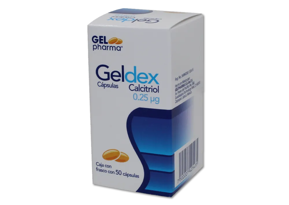 GELDEX 0.25 MCG (CALCITRIOL)