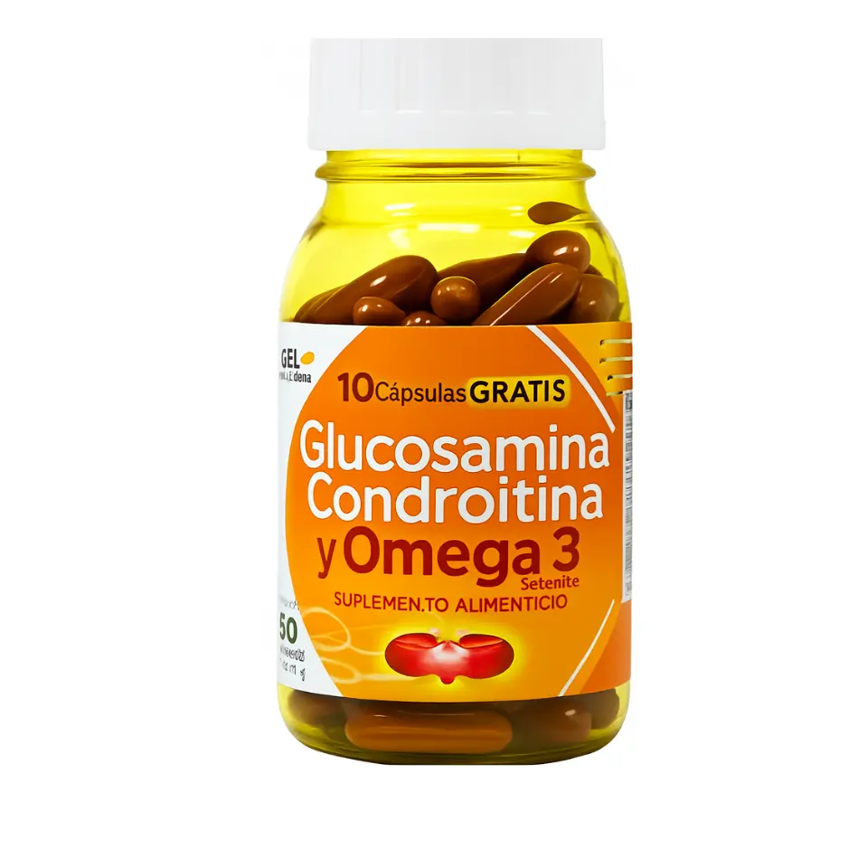 GLUCOSAMINA/CONDROITINA/OMEGA 3 +10CAPS