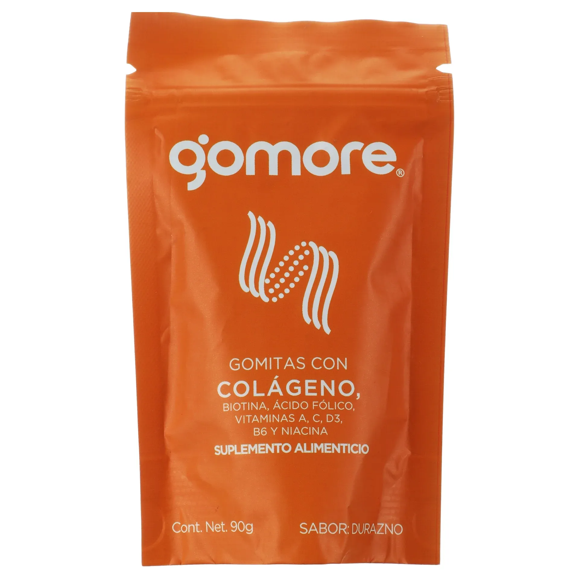 GOMORE COLAGENO GOMITAS (DURAZNO)