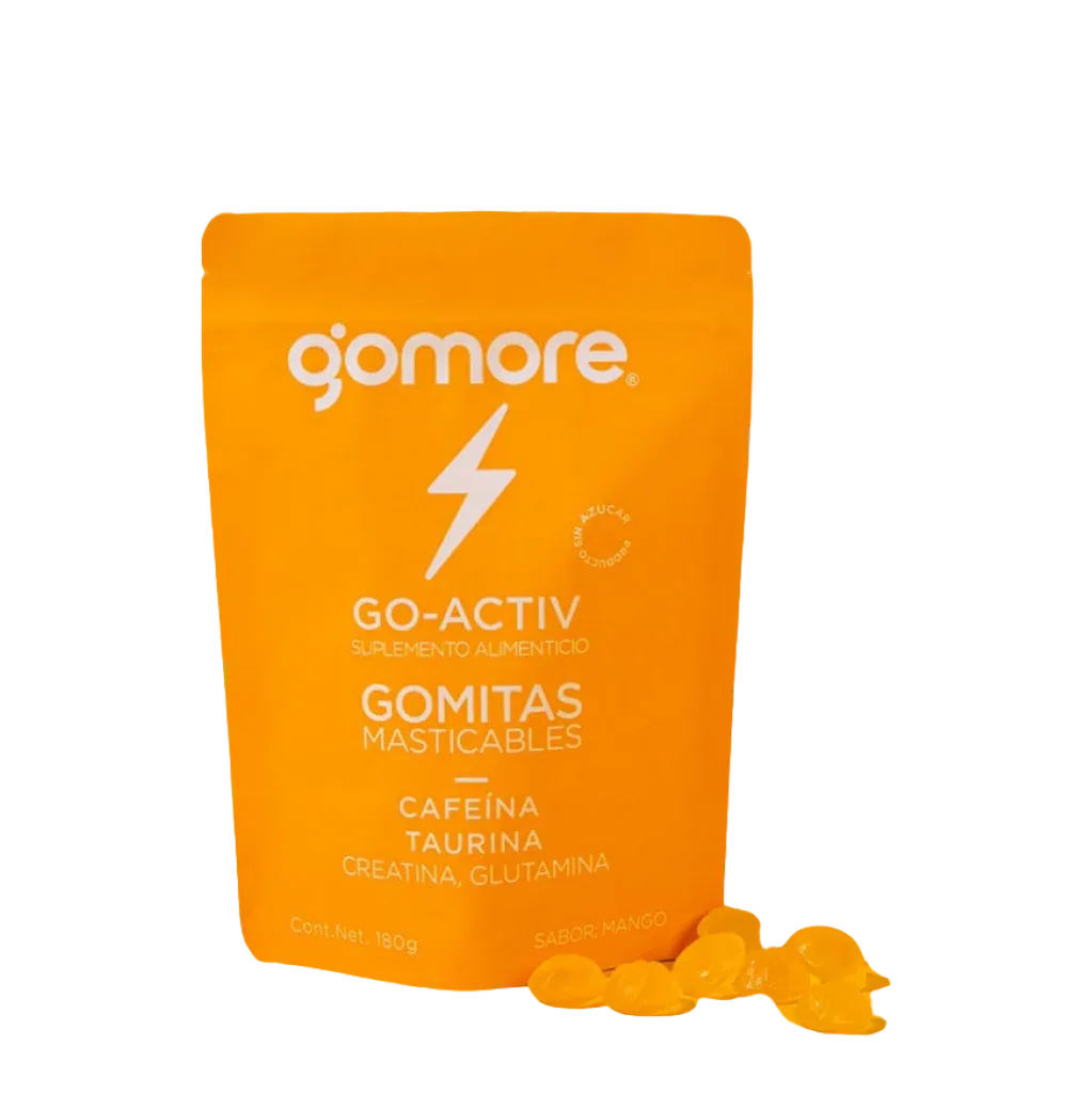 GOMORE GO-ENERGY CREATINA/B12/TAURINA GOMITAS (MANGO)