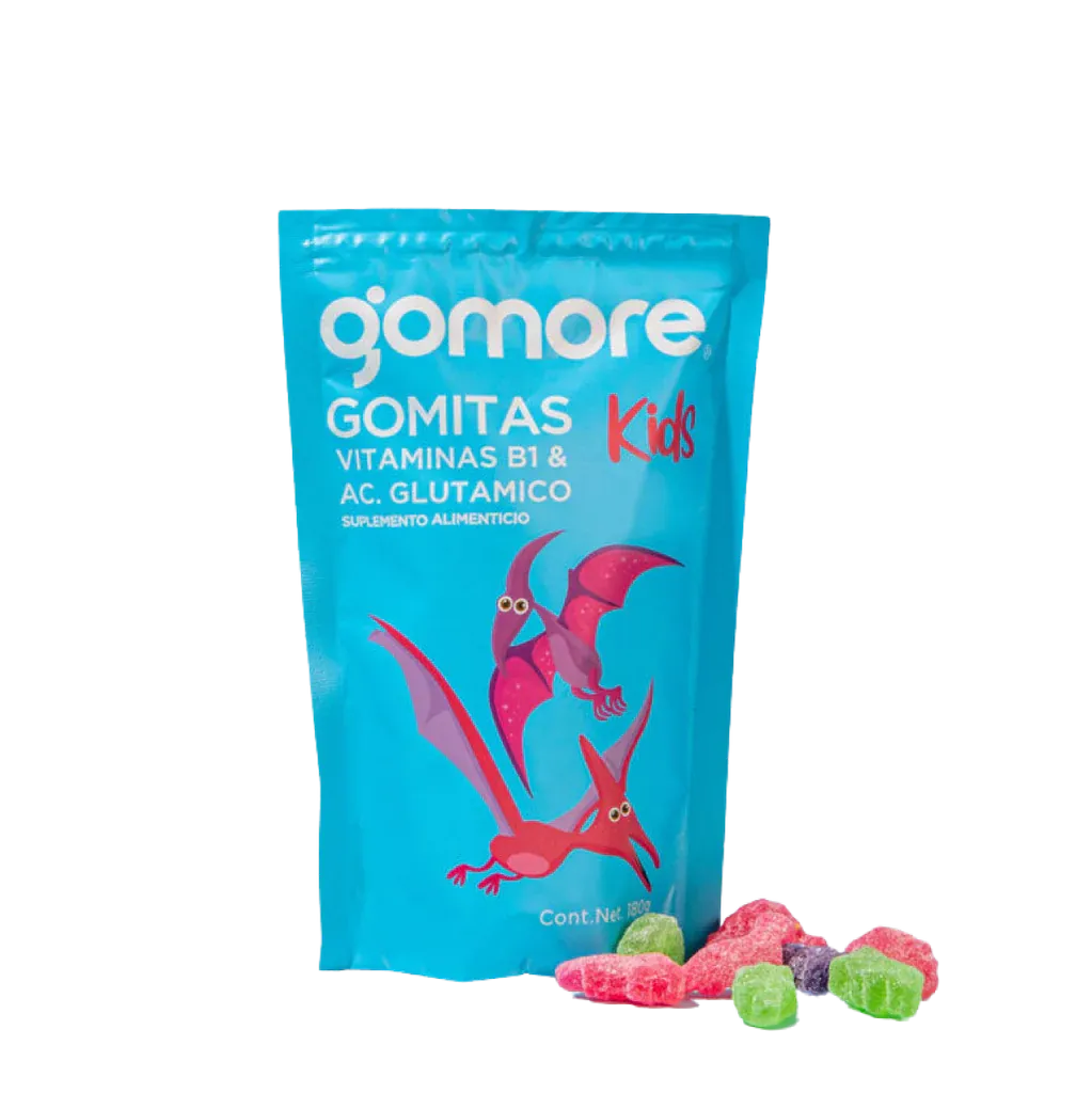 GOMORE KIDS VIT B1/AC GLUTAMICO GOMITAS (AZUL)