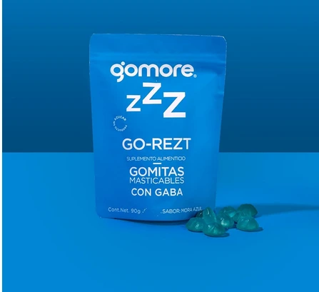 GOMORE ZZZ C/GABA/MAGNESIO/TEANINA GOMITAS (MORA AZUL)