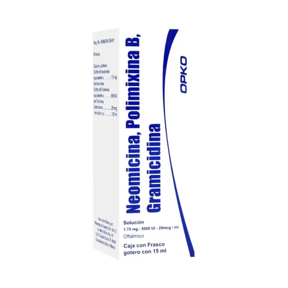 OFT NEOMICINA/POLIMIXINA B/GRAMICIDINA